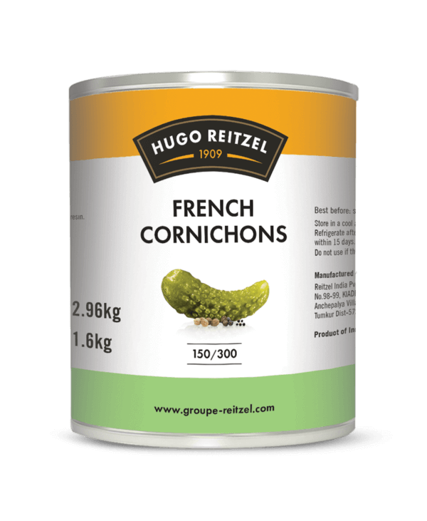 French cornichons Reitzel