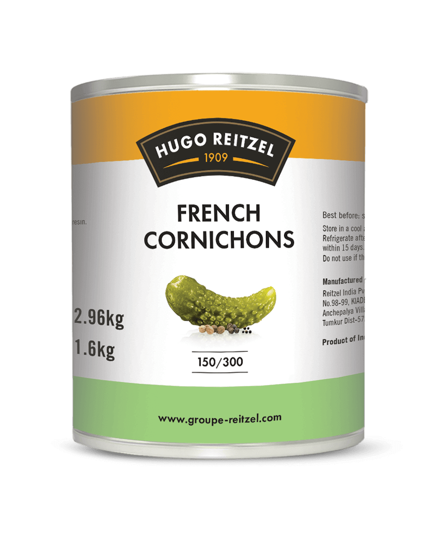 French cornichons Reitzel